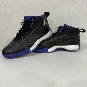 Jordan Jumpman Pro Black Varsity Royal Blue Basketball Shoes Men's Size 12